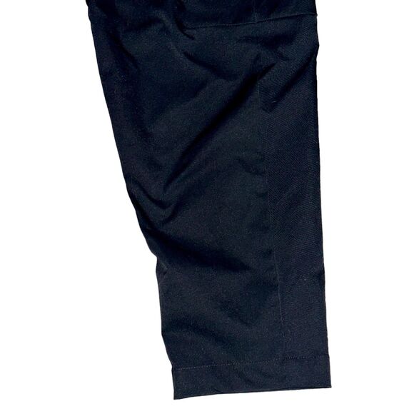 Nike Vintage Rare Windrunner Nylon Soccer Pants Trackies Fleece Black Scally Lg - Picture 9 of 10